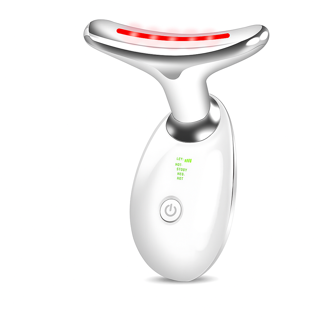 Massageador Facial Eletrico Pescoço Led Lif
