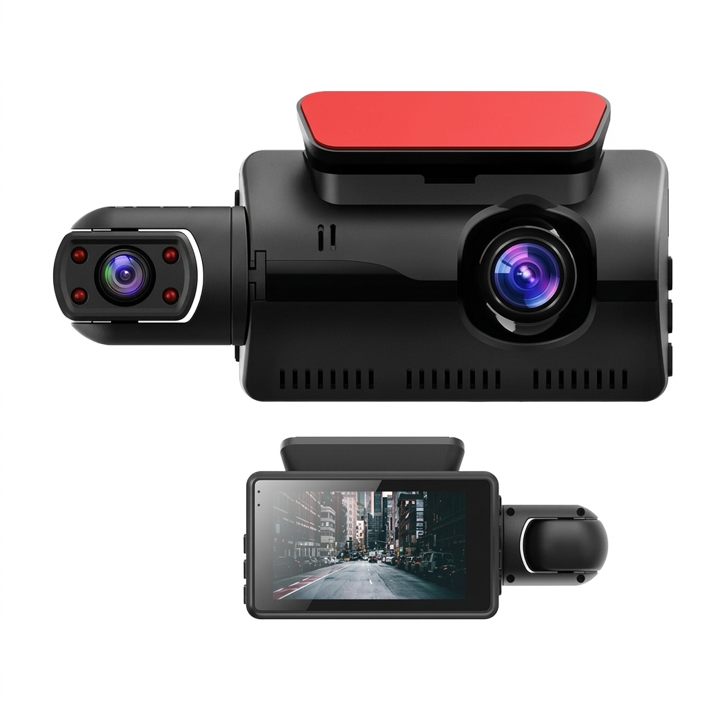 Câmera de Vídeo Veicular HD Frontal e Interna - imagem 4