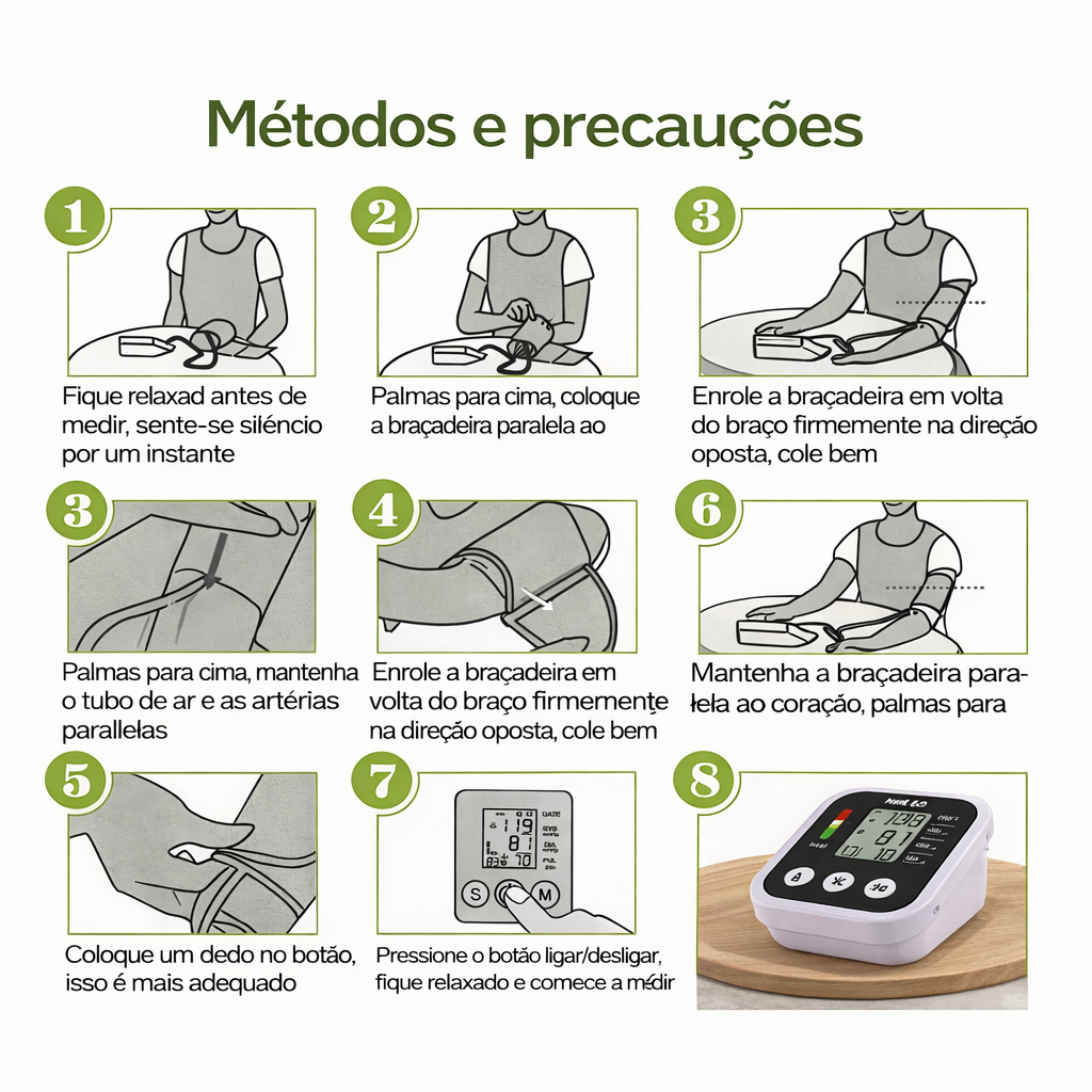 Monitor de Pressão Arterial Digital Automático - imagem 4