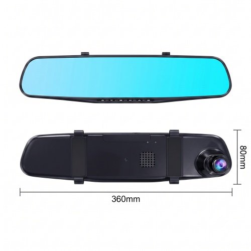 Espelho Retrovisor com Câmera Frontal e Câmera de Ré HD - imagem 4
