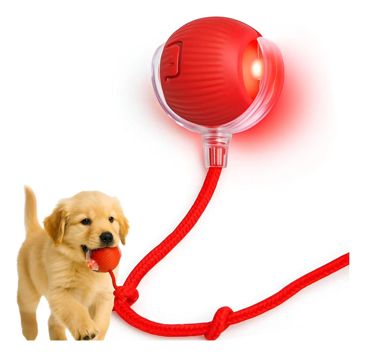 Bola Giratória Inteligente para Pet Recarregável USB - imagem 2