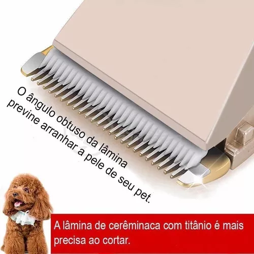 Máquina de Aparar pelo de Animais de Estimação - Imagem 4