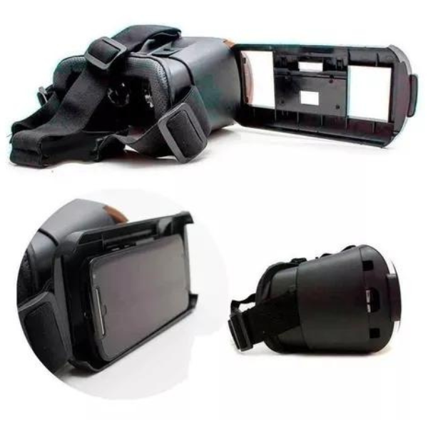 Óculos Vr Box 2.0 Realidade Virtual + Controle Cardboard 3D - imagem 4