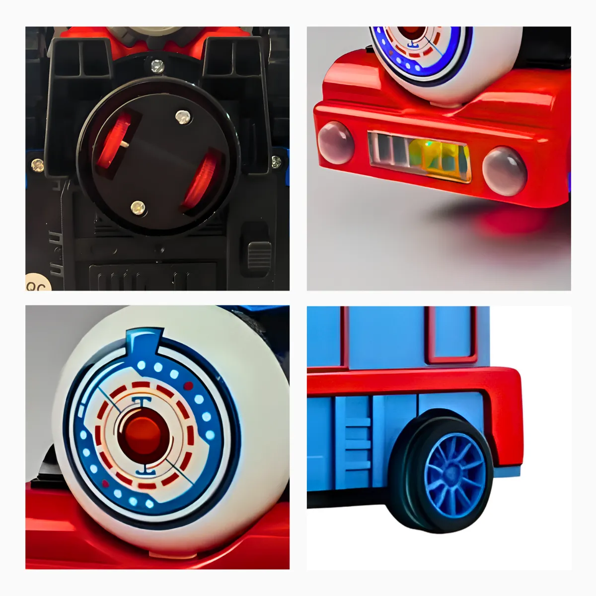 Trenzinho Transformers que Vira Robô com Música e Led - imagem 3