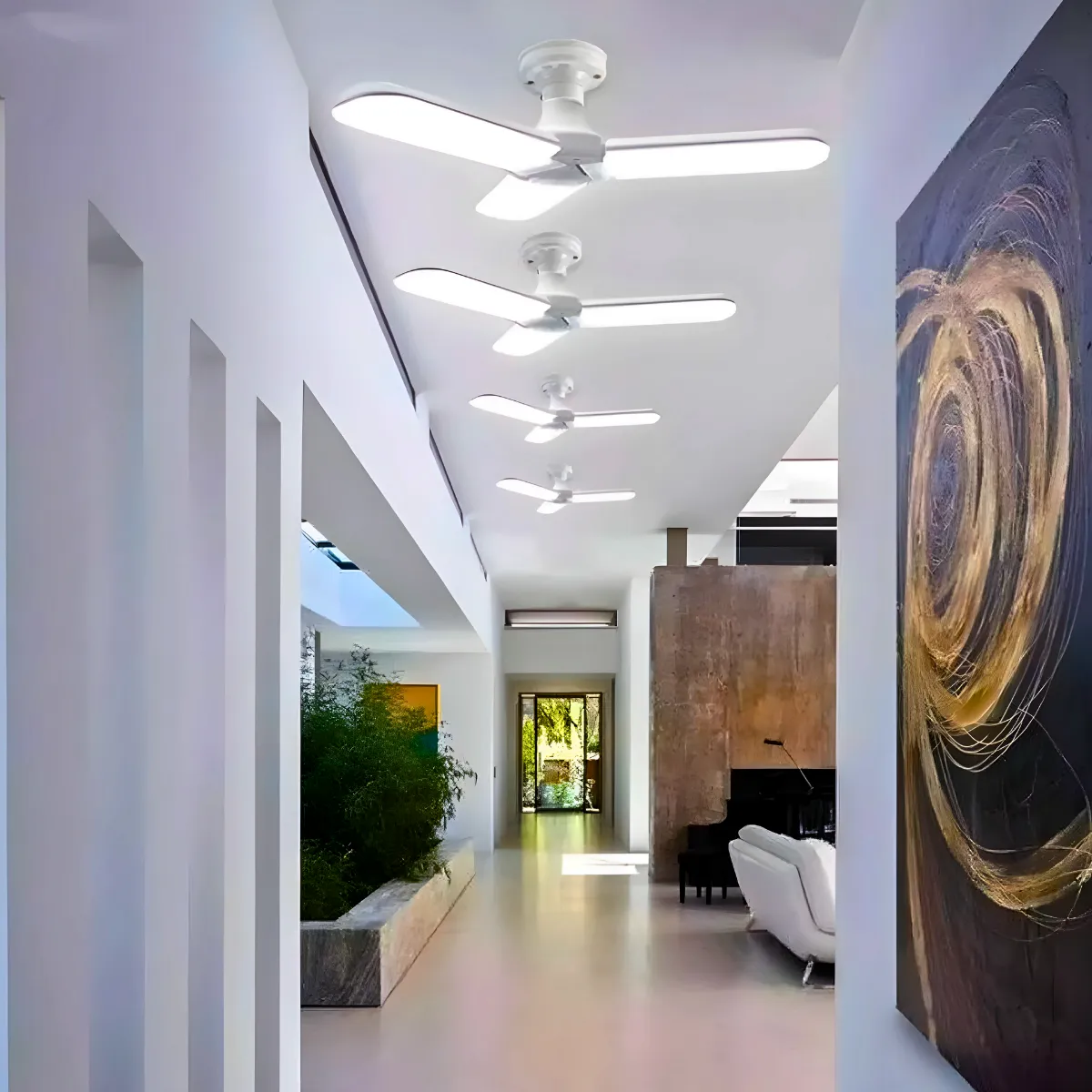 Lâmpada Led Pétala 45w Luz Potente Cor Branco Econômica - imagem 3