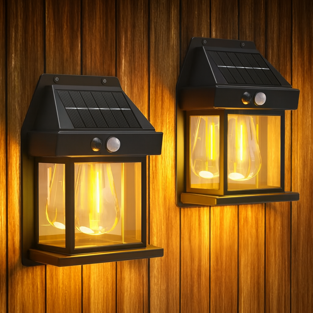 Lâmpada de Parede Solar com Sensor - imagem 2