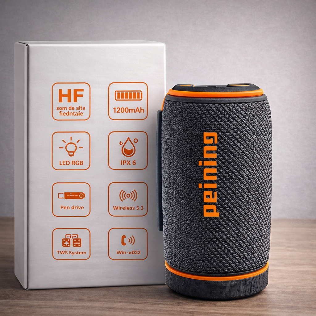 Caixa de Som Bluetooth Portátil - Imagem 3